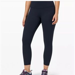 Wunder Under High-Rise Tight 25" 
Luxtreme- Navy Blue Size 10